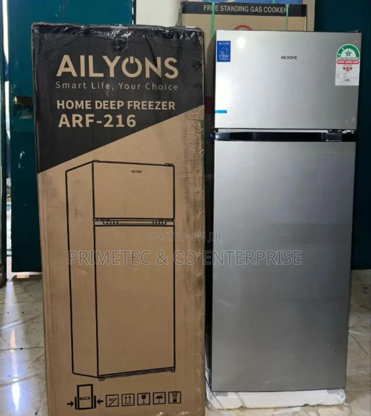 216 Litres Double Door Ailyons Refrigerator