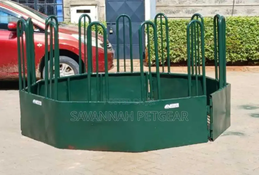 Heavy Duty Tombstone Round Bale Feeder