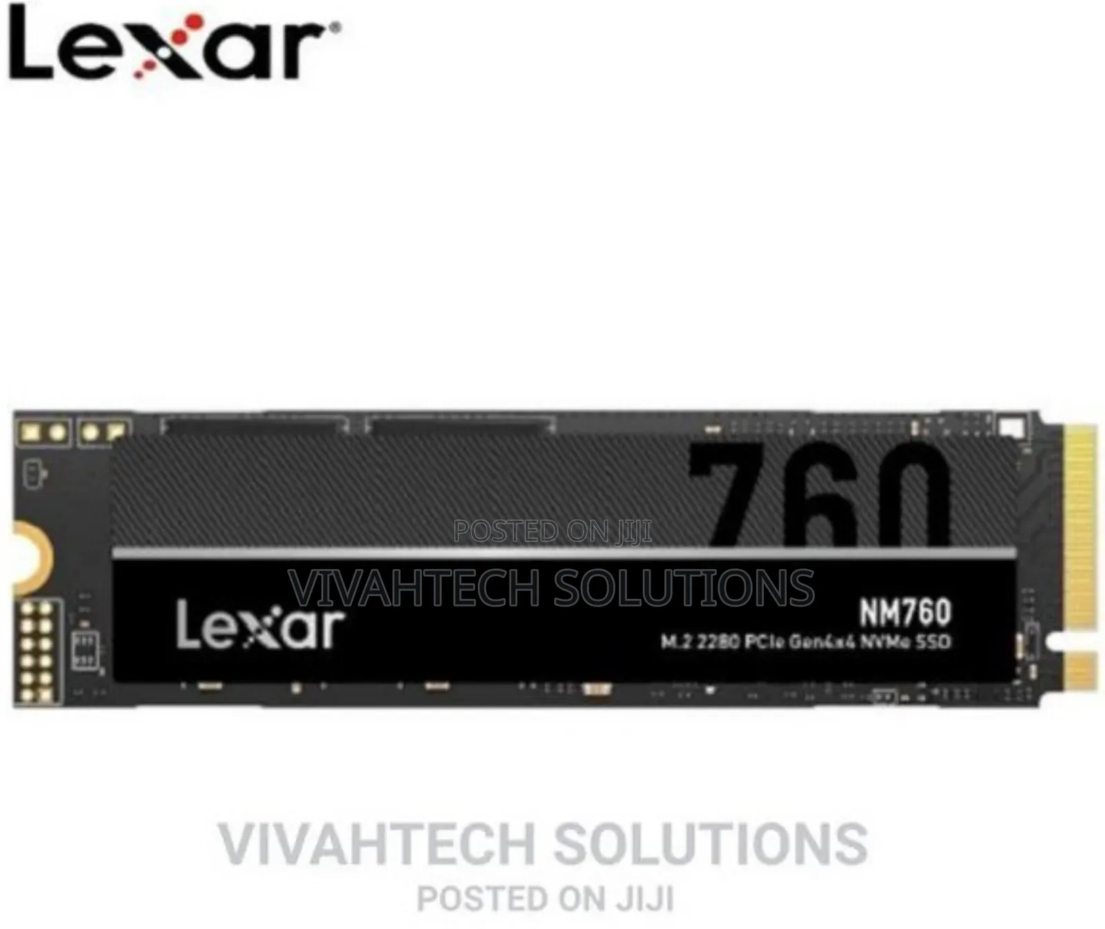 Lexar Lnm760 Internal Ssd M.2 Pcie Gen 4*4 Nvme 2280 - 1tb