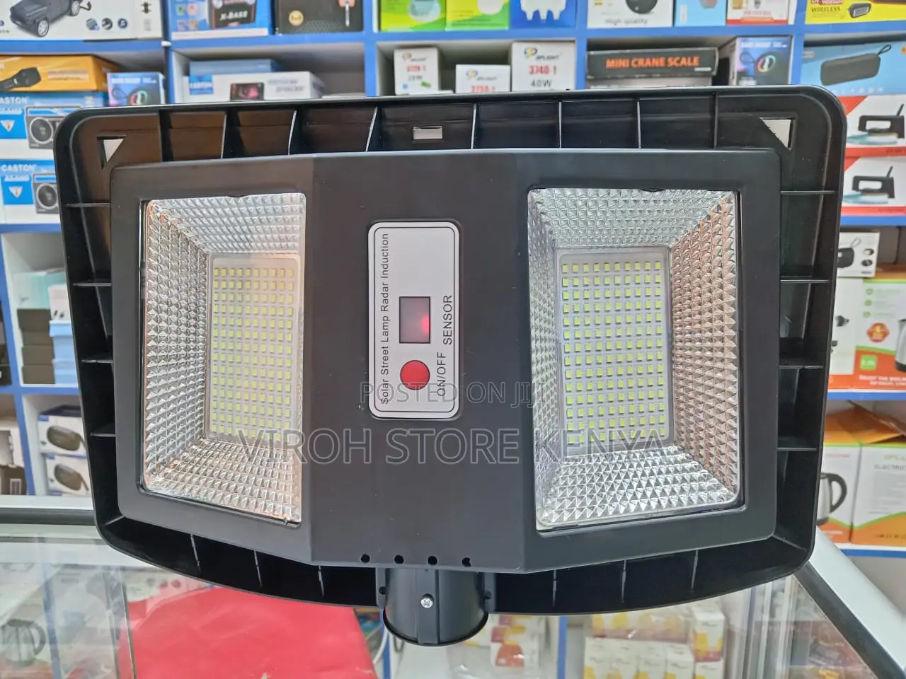 Solar Flood Light With Motion Sensor
