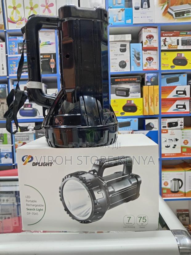 Led Portable Rechargeable Flashlight