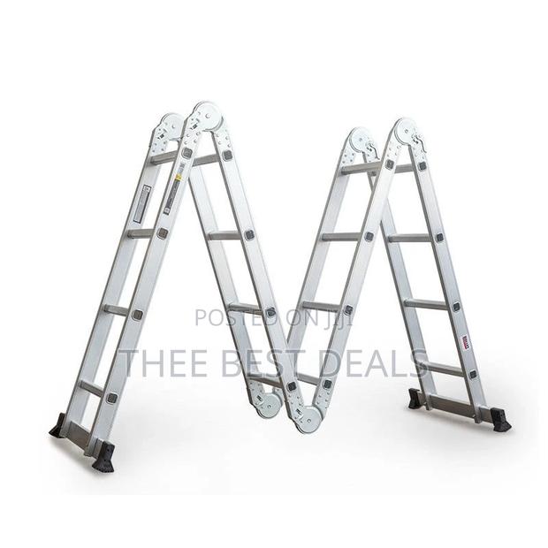 4x4 Aluminium Foldable Ladder , Multipurpose Ladder