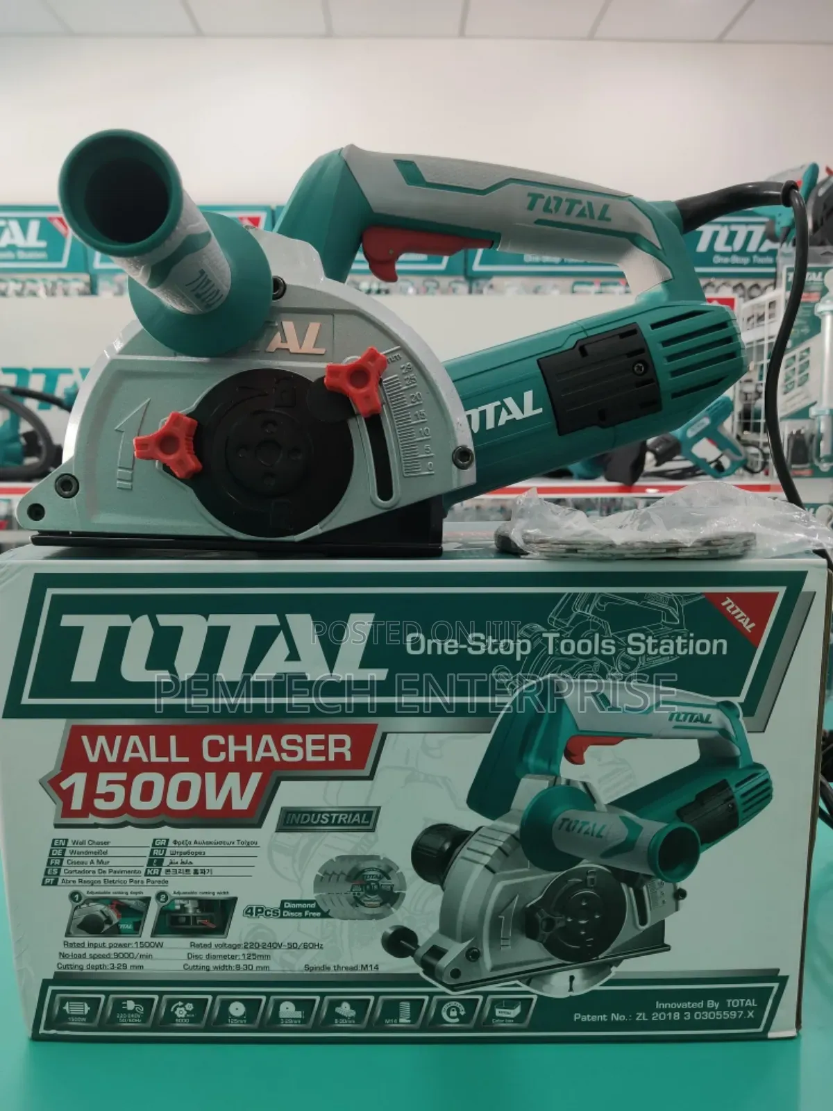 125mm 1500w Total Wall Chaser