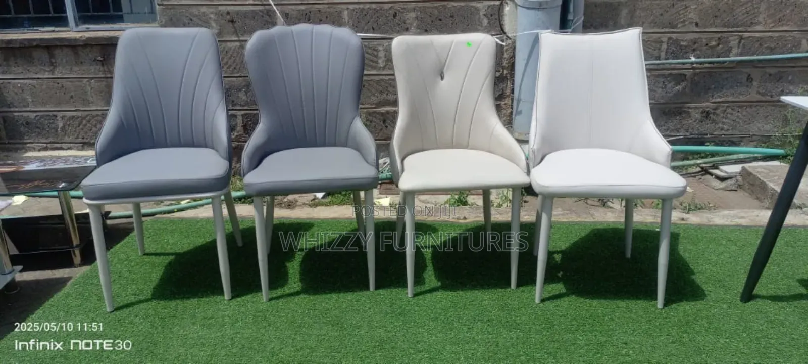 4 Seater Marble Dining and Chairs