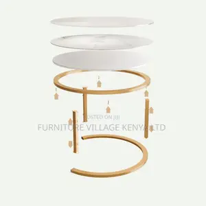 Office Table:Circular-Shaped Office Centerpiece Table
