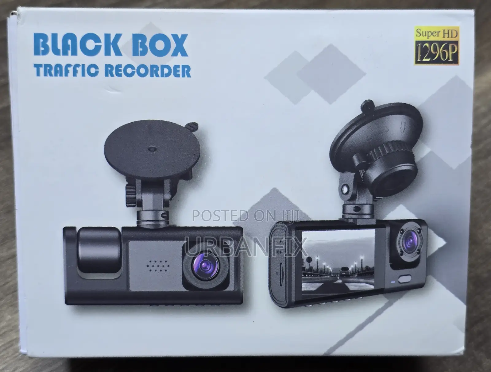 Full Hd 3 in 1 Car DVR Recorder Night Vision+ Reverse Camera