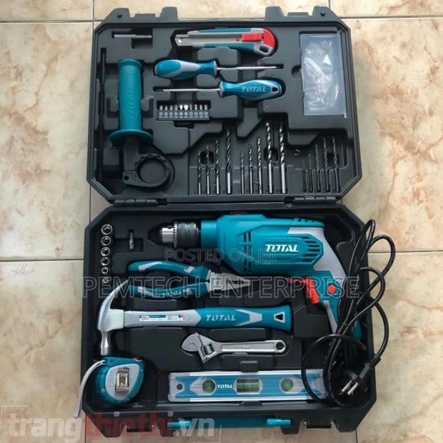 Total THKTHP 1012e 650w 13mm Hammer Drill Set 101pcs - thumbnail 3