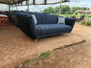 Back Permanent 3 Seater Sofa Set