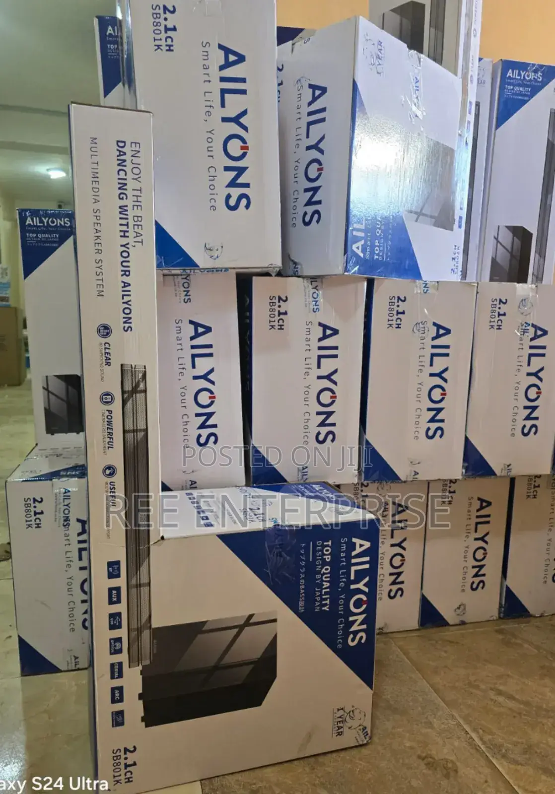 2.1ch Ailyons Big Soundbar Multimedia Speaker System