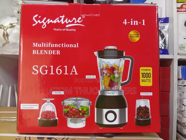 Signature 4 in 1 Multifunctional Blender Sg161a 1000watts