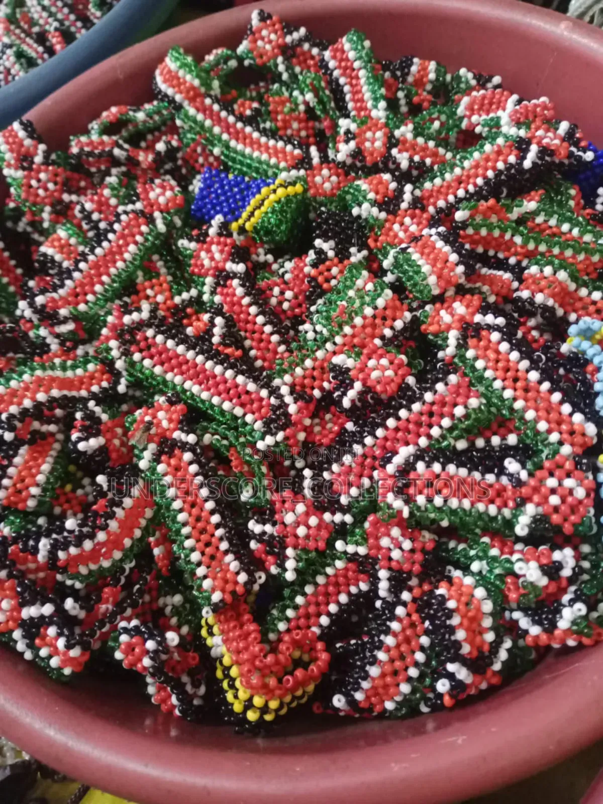 Kenyan and All Countries Beadrd Bracelet