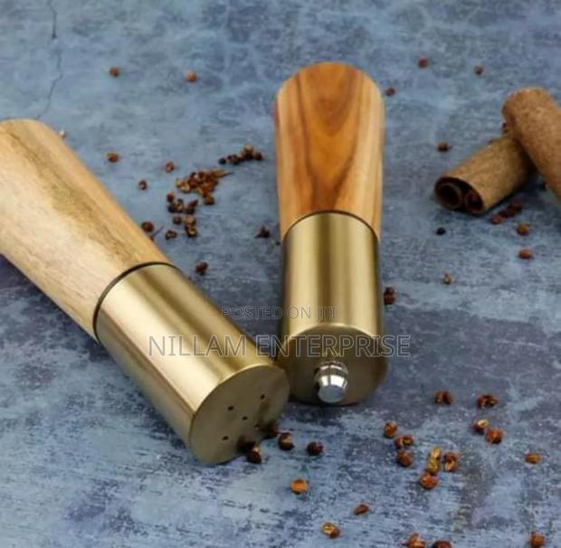 Luxury Kitchen Pepper Salt Grinder 2pc - thumbnail 3