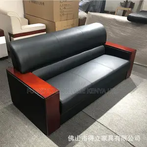 Office Sofa:5-Seater Reception-Friendly Five-Seat Sofa Set