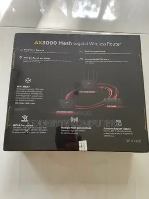 D-link Ax3000 Mesh Gigabit Wi-fi 6 Router - Dir-x3000z