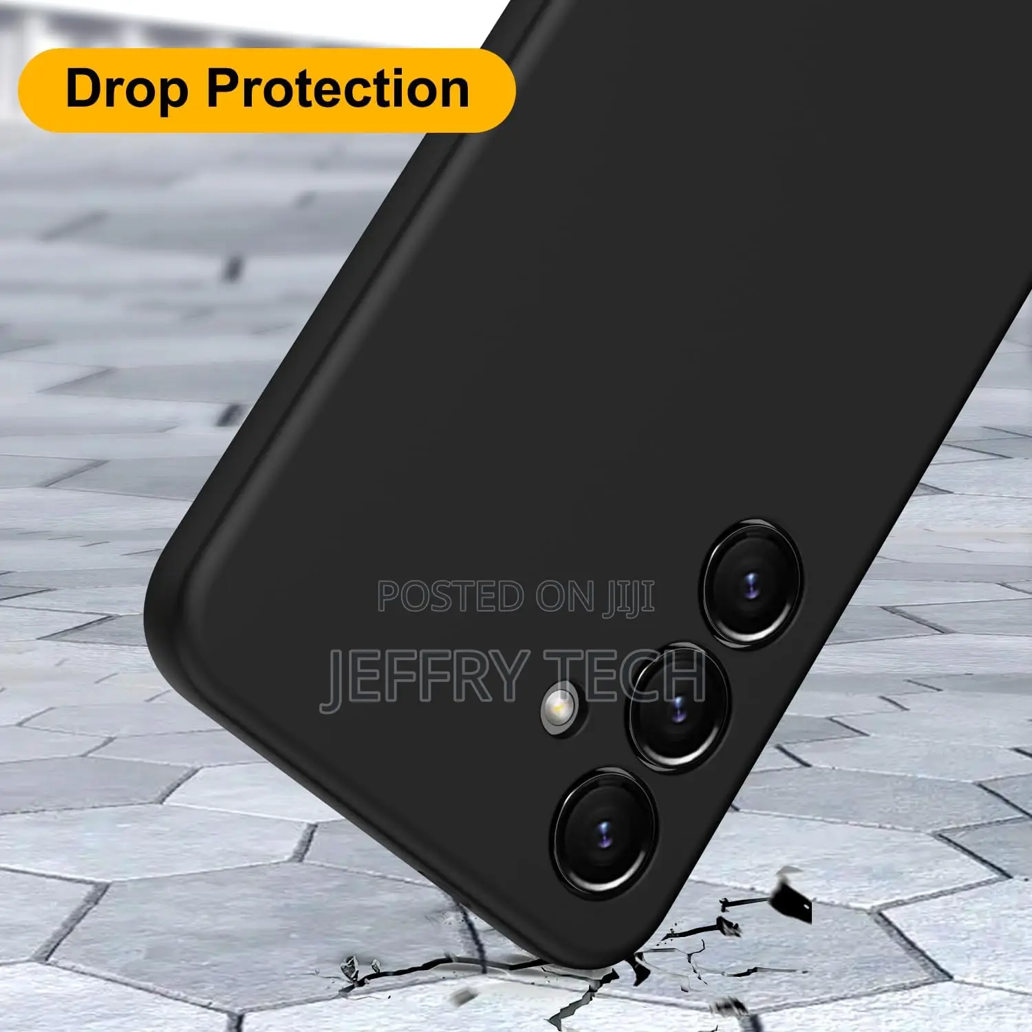 Pixfab Samsung Galaxy A15 Case, Slim Liquid Silicone
