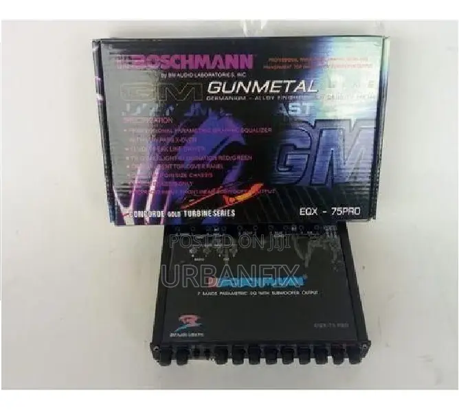 Boschmann Eqx-75pro 7 Band Graphic Equalizer