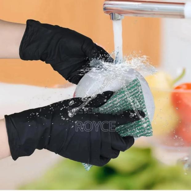 Black Nitrate Gloves -100pcs - thumbnail 7