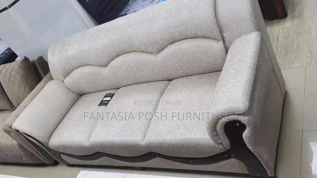 3 Seater Classic Pearl Curved-Arm Sofa