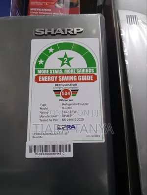 Sharp 450 Litres Double Door Fridge