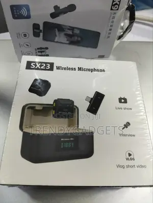 Sx23 Wireless Microphone for Recording