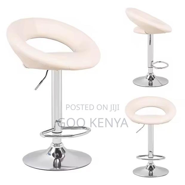 Home Chair ; Leather Barstool Swivel Adjustable - thumbnail 3