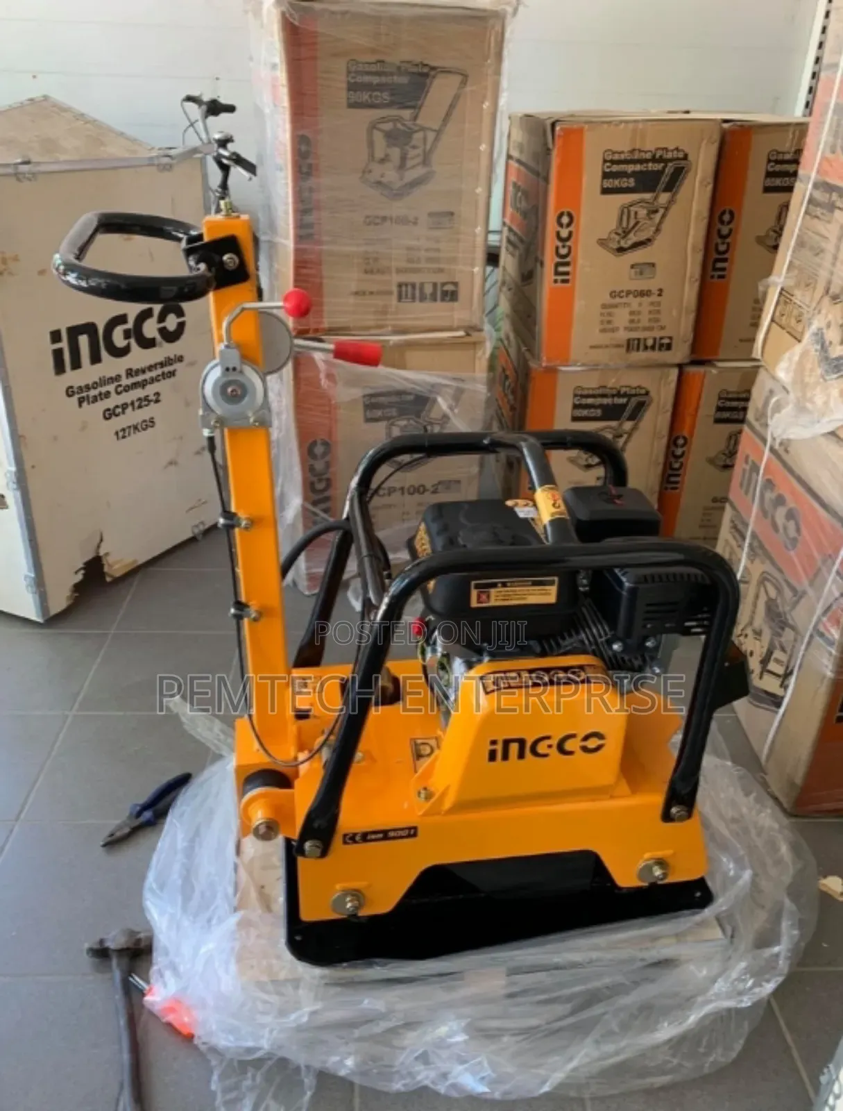 4.8 Kw(6.5hp) Gasoline Plate Compactor Ingco