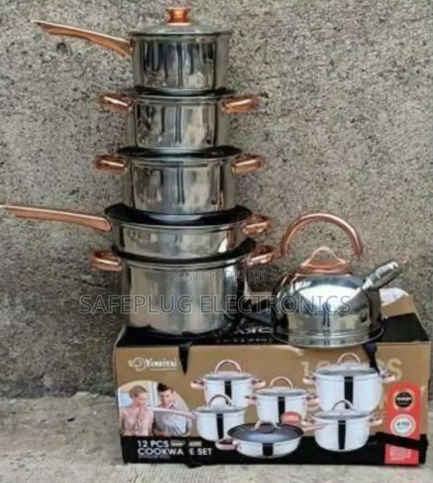 12pc Yimeittal Cookware - main view