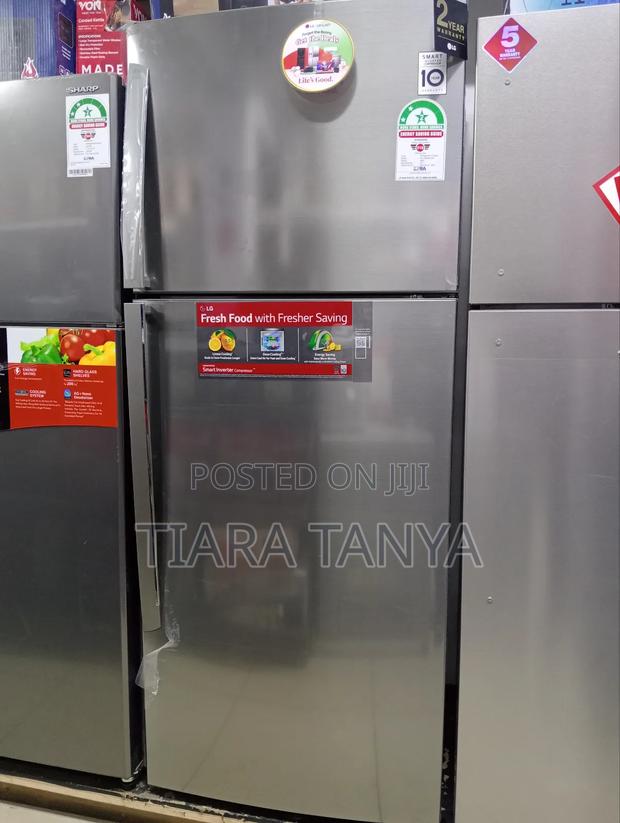 Lg 438 Litres Too Mount Fridge Smart Inverter Compressor - thumbnail 4