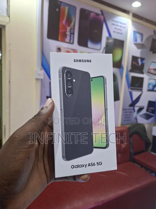 New Samsung Galaxy A56 256 GB Black - main view