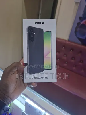 New Samsung Galaxy A56 256 GB Black