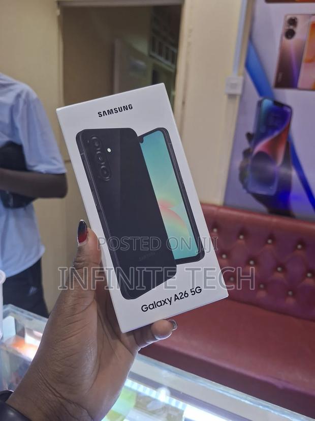 New Samsung Galaxy A26 128 GB Black - thumbnail 2