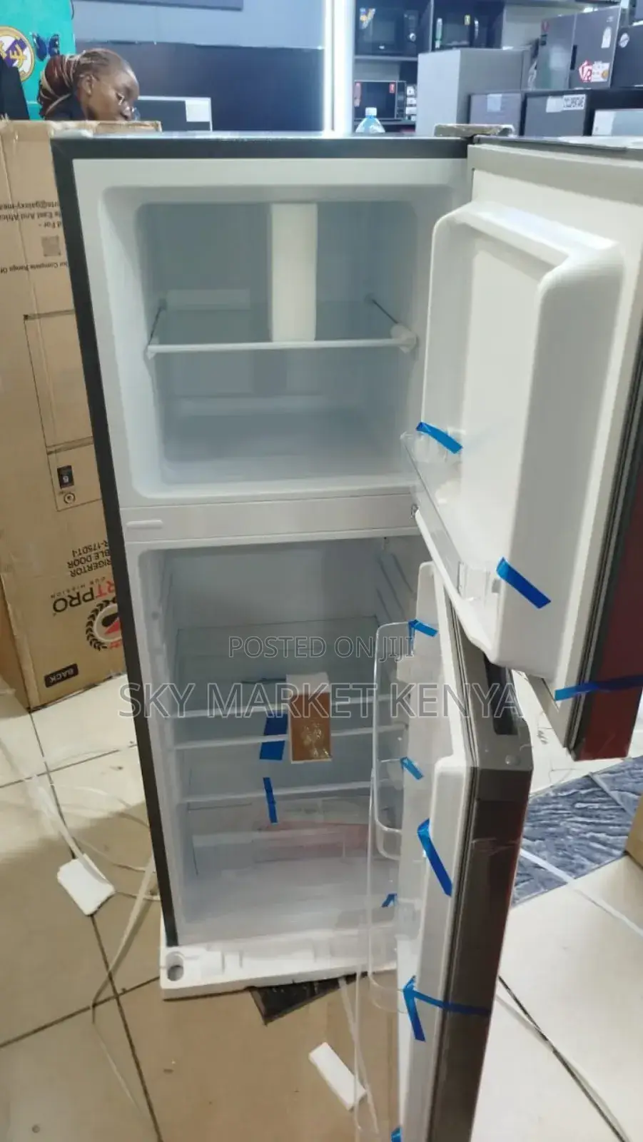 Smart Pro SFR-175 Dt Double Door Fridge