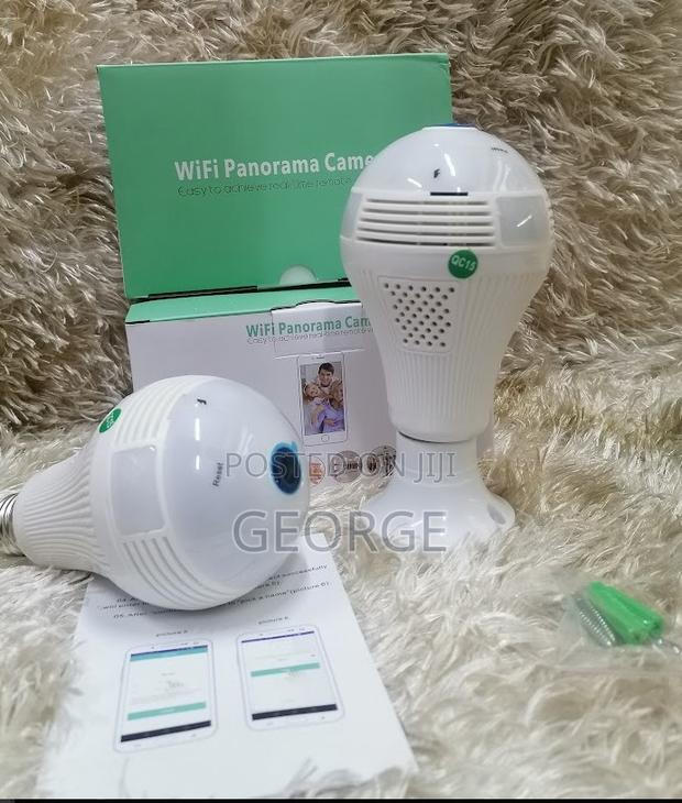New Quality Bulb Camera /Voice Recorder