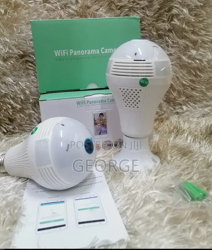 New Quality Bulb Camera /Voice Recorder