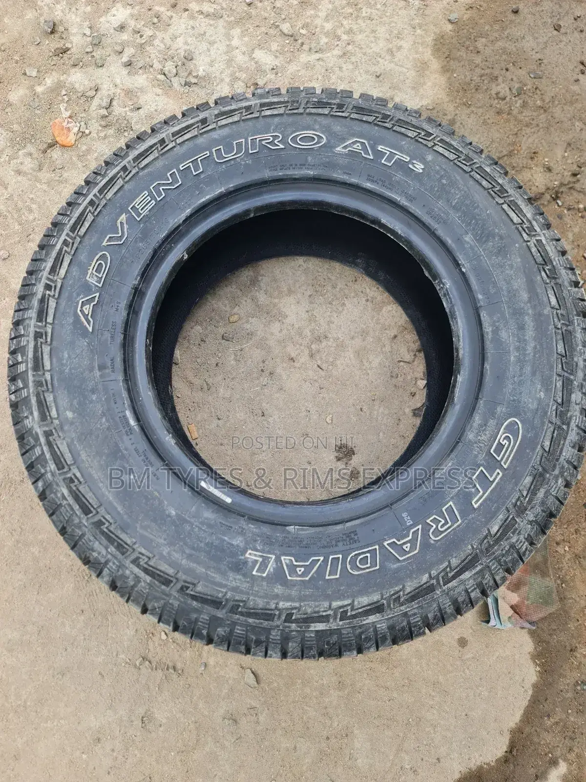 265 /70 R16 Gt Tyres (All Terrrain) Indonesia.