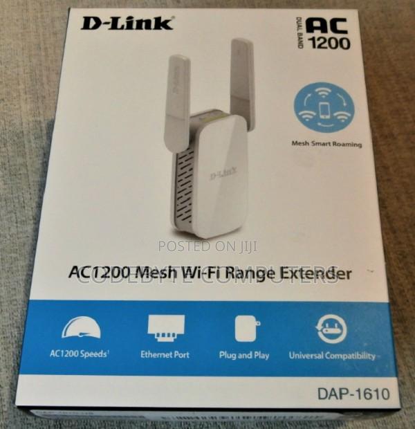 D-link Ac1200 Dual Band Wi-fi 5 Range Extender - Dap-1610 - main view