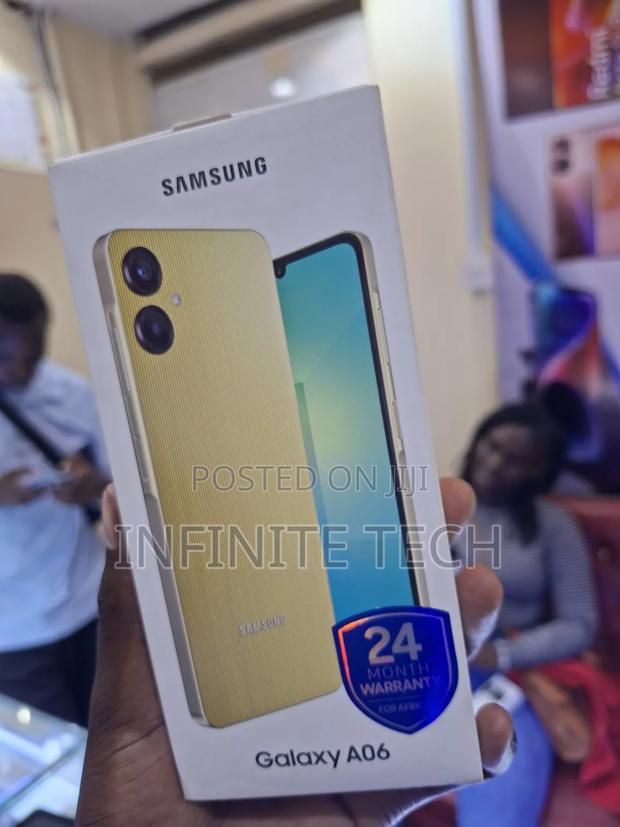 New Samsung Galaxy A06 128 GB Black