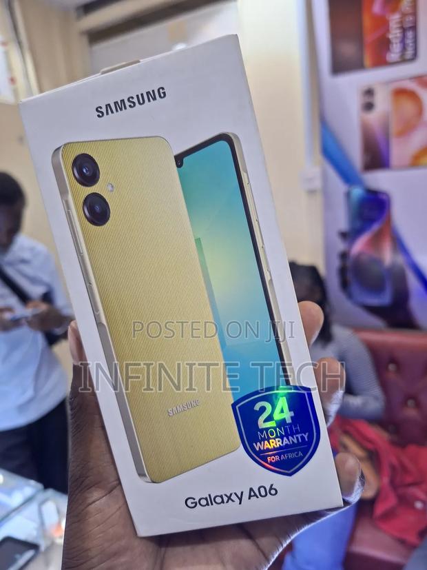 New Samsung Galaxy A06 128 GB Black - thumbnail 2