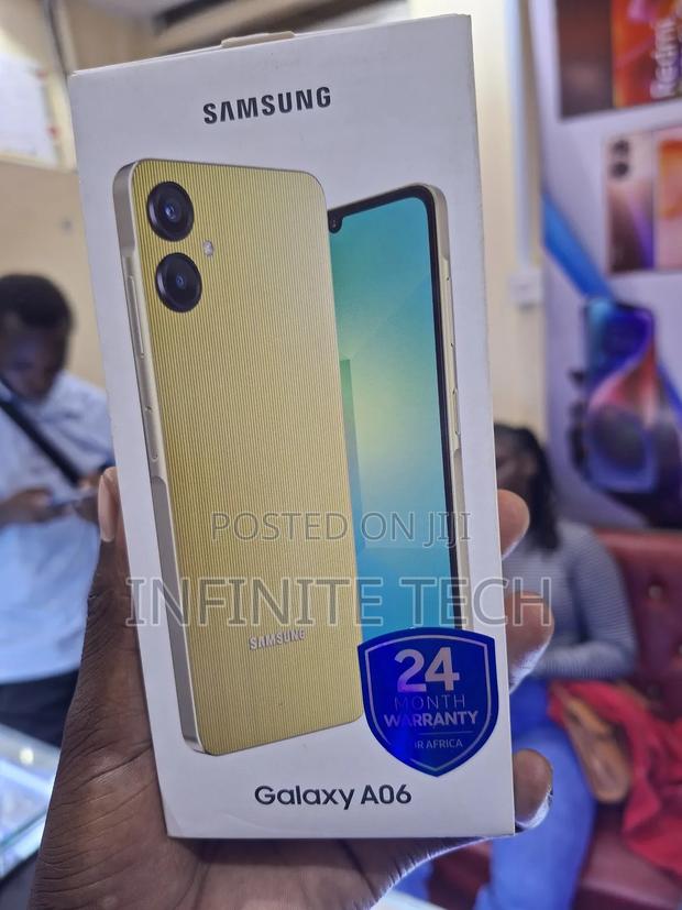New Samsung Galaxy A06 128 GB Black - thumbnail 3