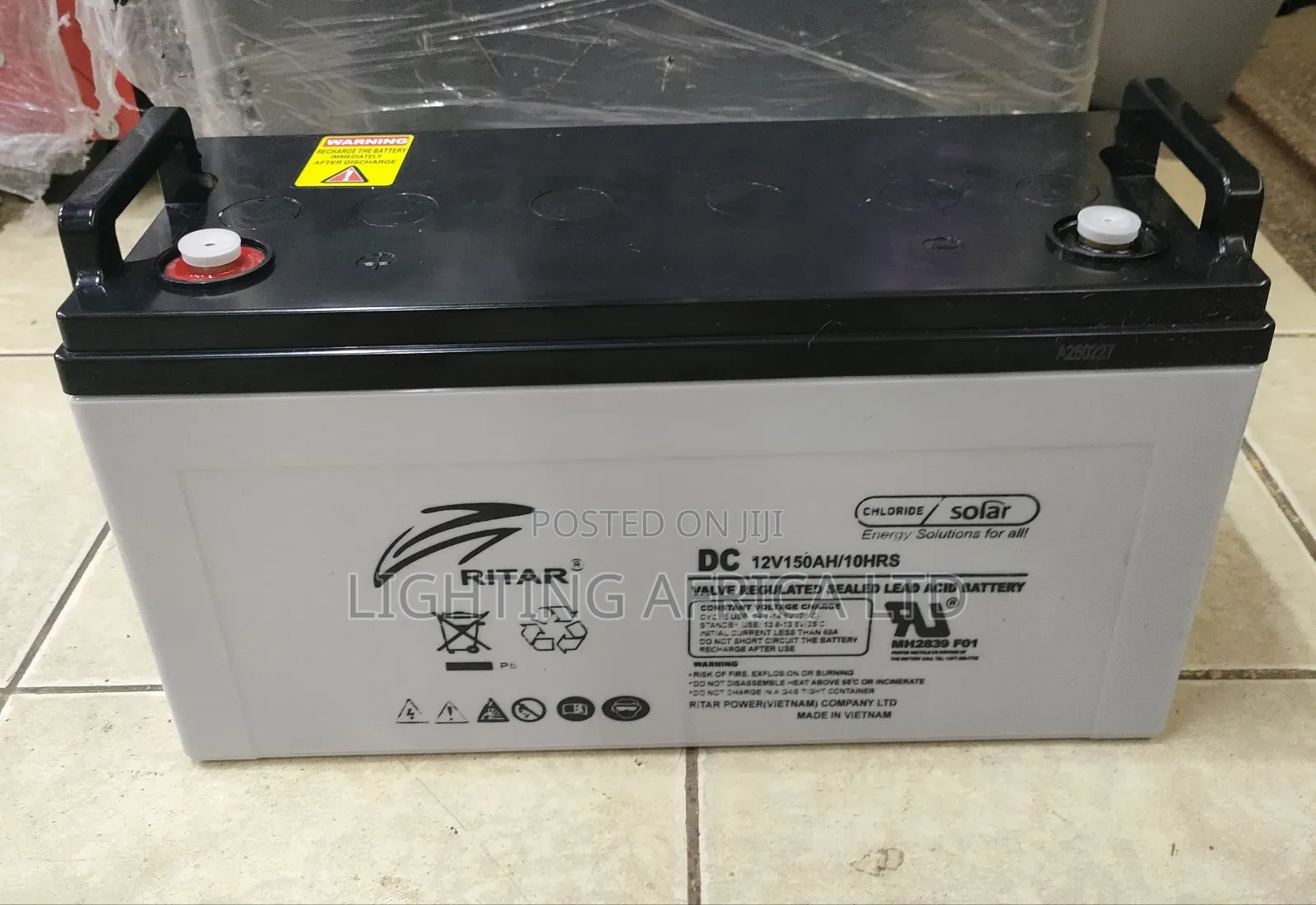 Gel 150ah/10hrs Solar Battery