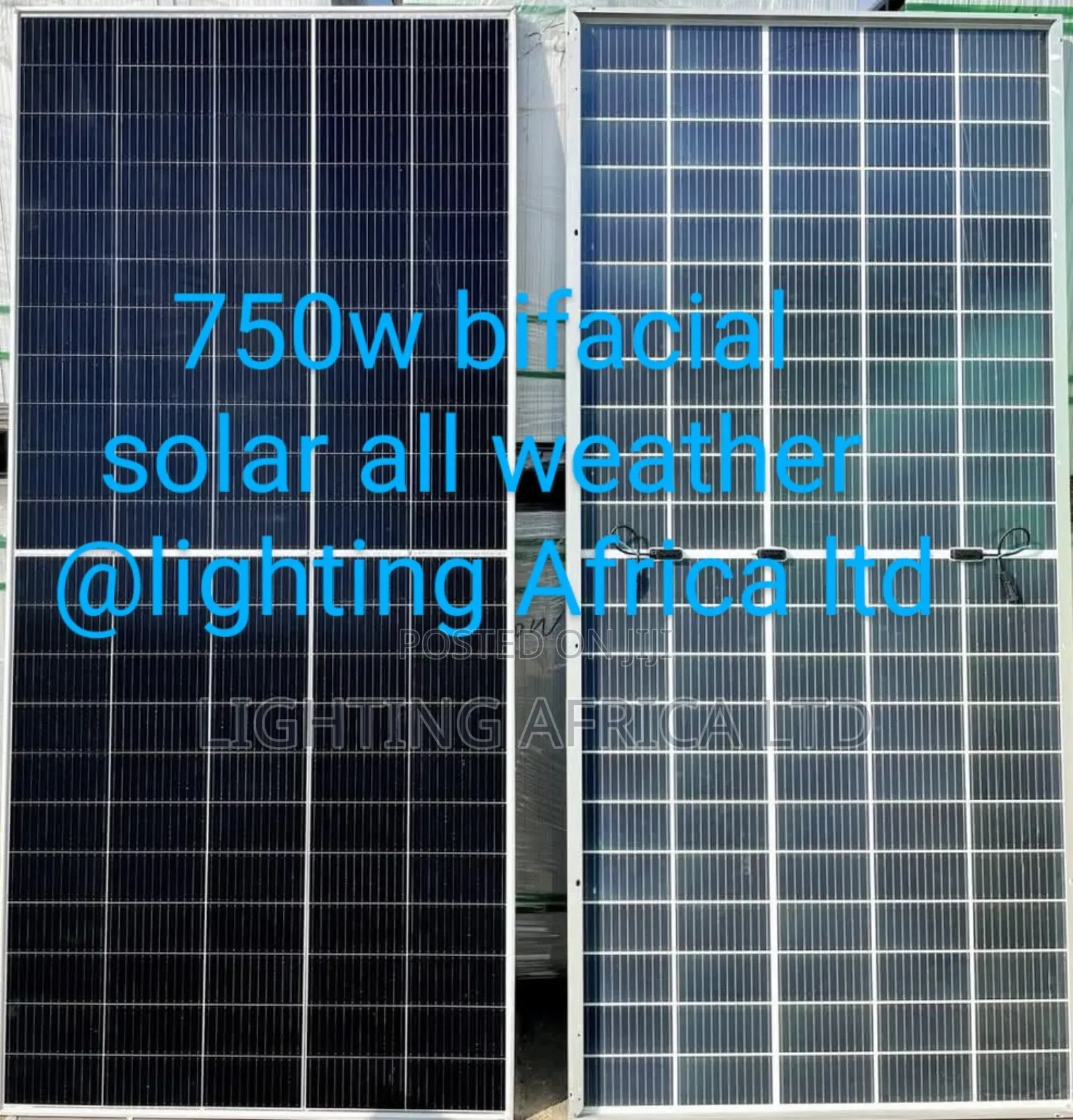 750w Bifacial Monocrystallin All Weather Solar Panel