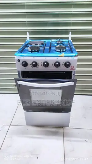 Full Gas With Electric Oven +Timer Standing Cooker Eurochef