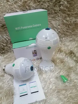 #Bulb Camera - Wi-Fi Light Bulb - 360 Degrees