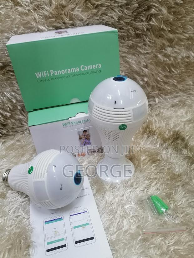 Easy and Simple Bulb CCTV Camera - main view