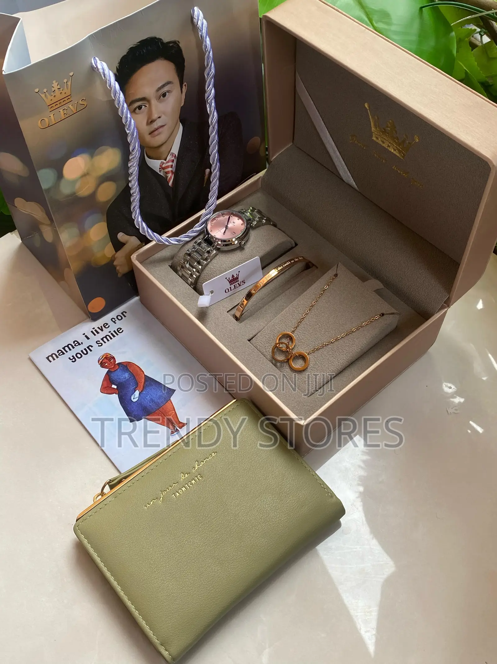 Olevs Mother's Day Gift Pack With Wallet