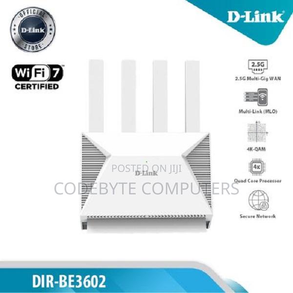Wi-fi 7 D-link Router - Dir-be364k - main view