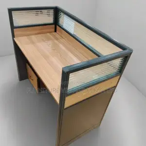 Workstations: Enclosed Individual Office Work Desk