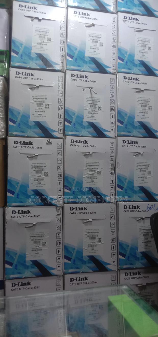 D-link 305m Cat 6 Indoor Cable - main view