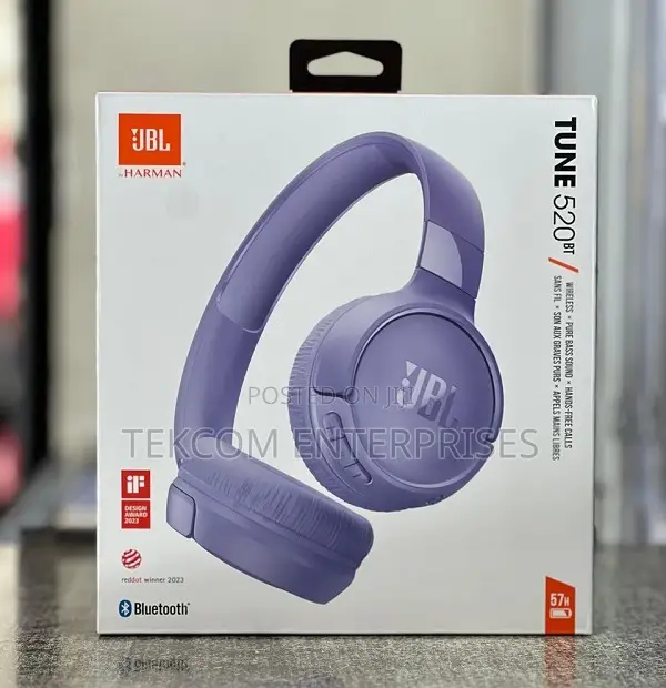 JBL Tune 520bt Wireless on Ear Headphones
