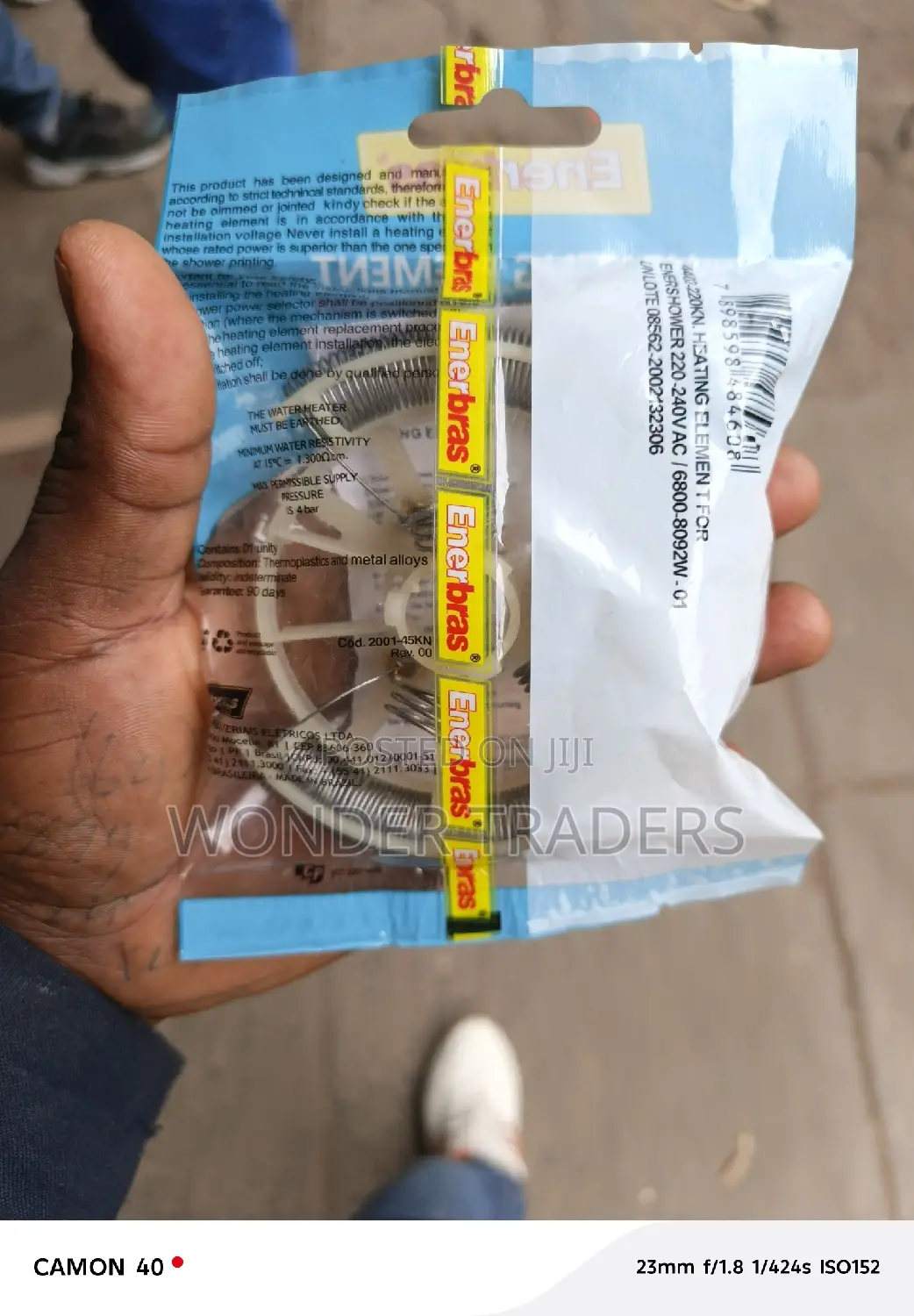 Enerbras Heating Element. 4t